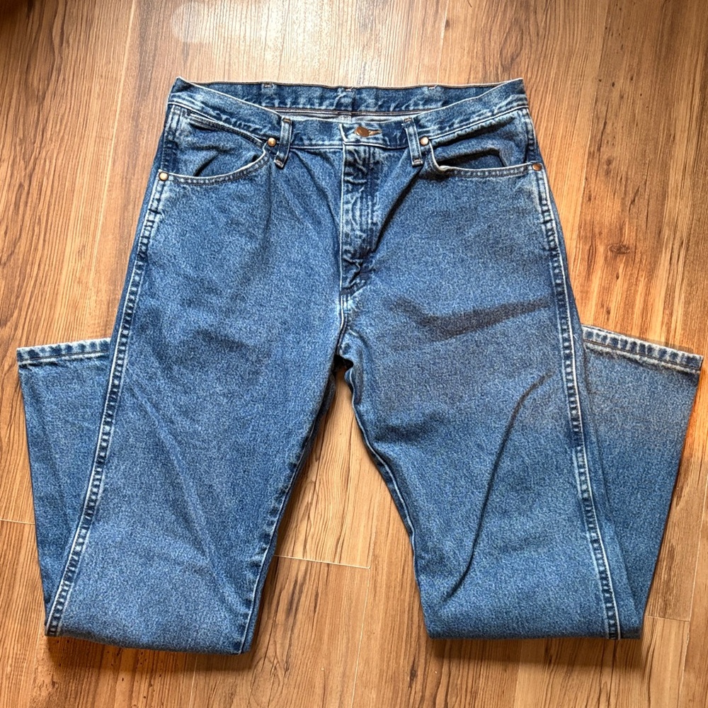 WRANGLER Classic Blue Denim Jeans